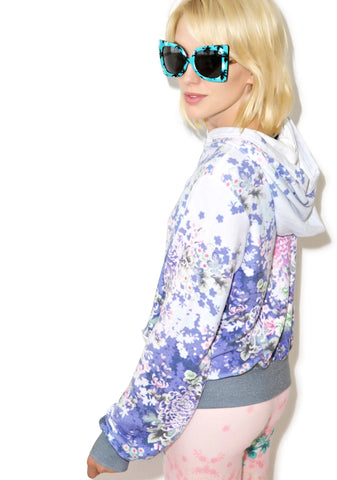 Electric Kimono Malibu Pullover - Dark Red