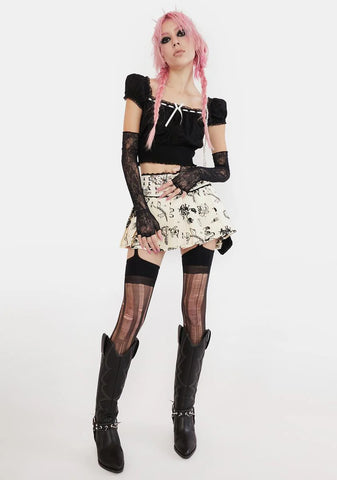 Keep Your Secrets Crop Top