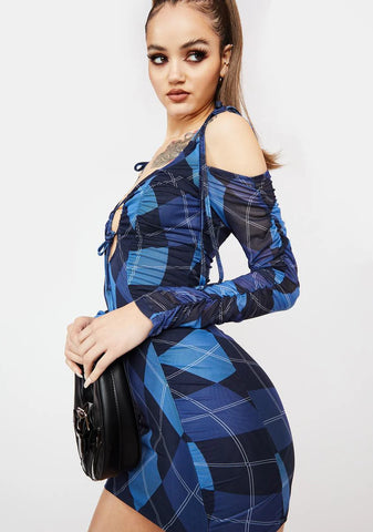 Royal Learn The Ropes Mini Dress