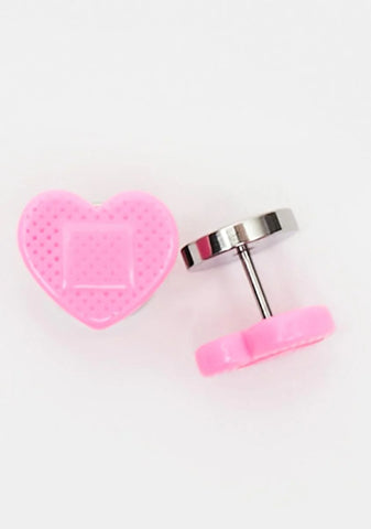 Candy Hearts Stud Earrings