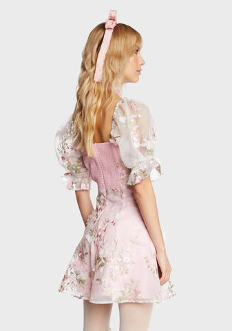 Baby Sweetheart Portrait Mini Dress