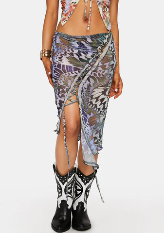 Volare Lace-Up Skirt