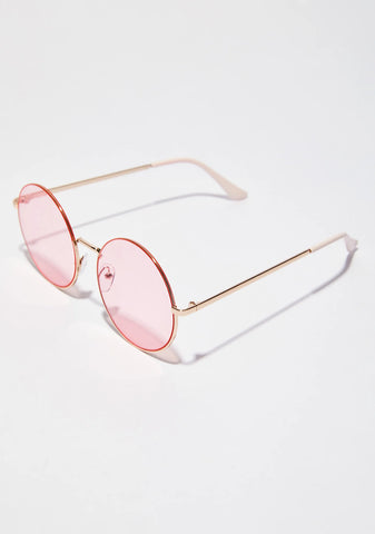 Only See Good Round Sunglasses