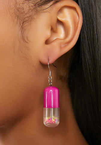 Love Medicine Pill Earrings