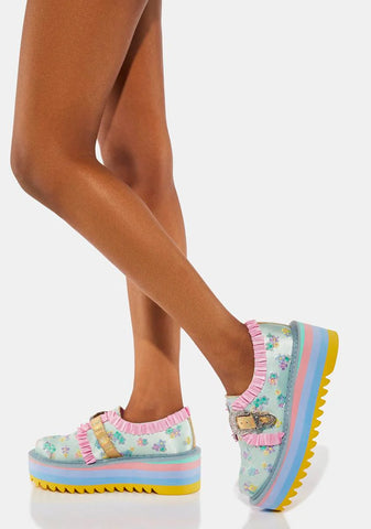 So Refreshing Platform Oxfords