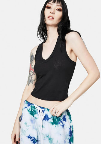 Hailey Ribbed Baby Tank