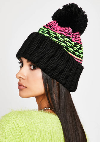 Melonhead Pom Beanie