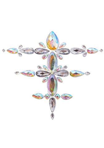 Skull Chest Piece Body Jewel