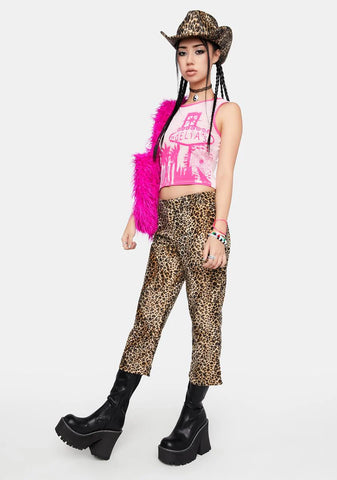 Jungle Palace Capri Pants