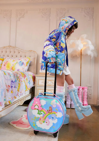 Sharing Is Caring Rolling Suitcase