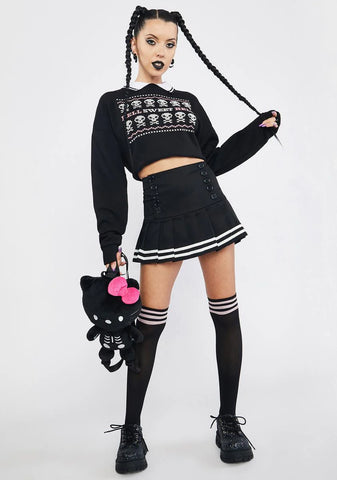 My Sweet Hell Cropped Sweatshirt