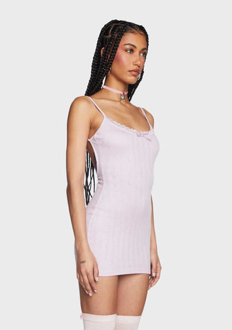 Lavender Doesn't Phase Me Mini Dress