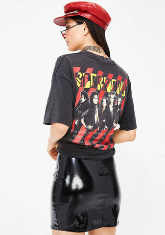 Baby Come Back Vinyl Skirt