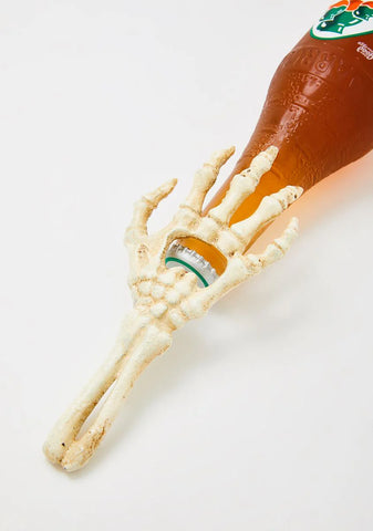 Skeletal Hand Bottle Opener