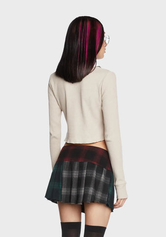 Ahead Of The Crowd Long Sleeve Top