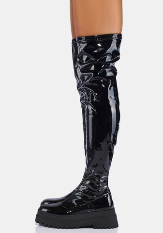 Patent Disclosure Knee High Boots
