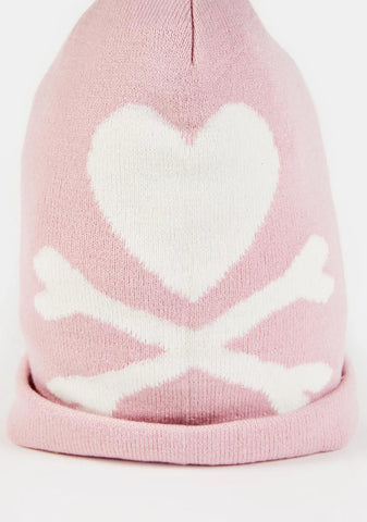 Heart And Crossbones Beanie