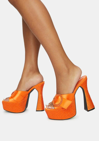 Diva Revolution Rhinestone Heels