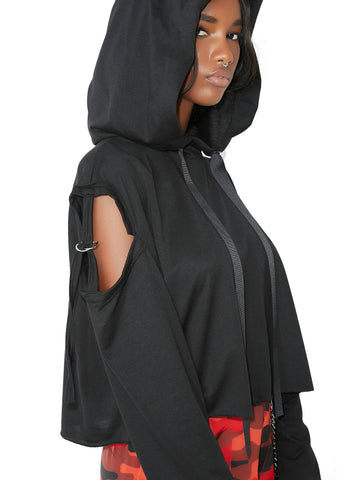 Break The Mold Cut-Out Hoodie