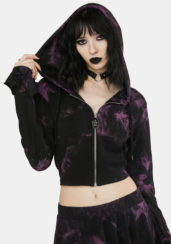Dark Illusions Zip-Up Hoodie