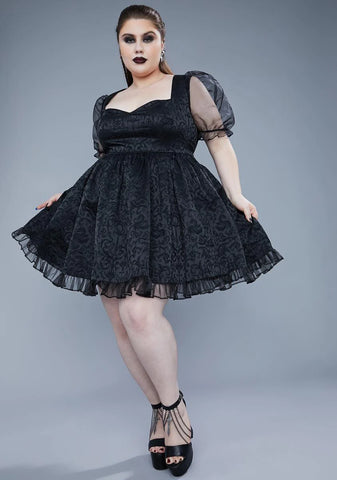 My Dark Bidding Babydoll Dress