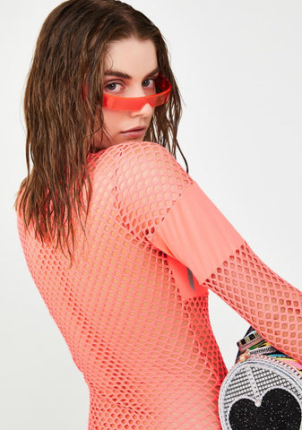 Rave Baby Fishnet Bodysuit