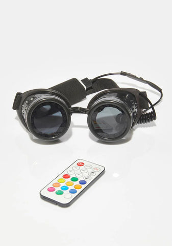 Saturn Light Up Goggles