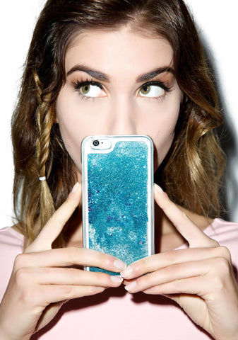 Shooting Star Glitterfalls iPhone Case