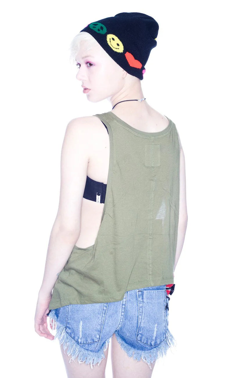 Defender Bowie Tank - White