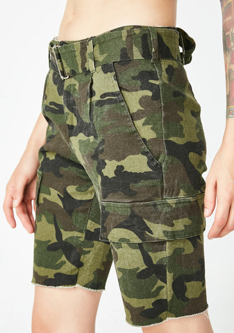 Baddie Expedition Camo Shorts