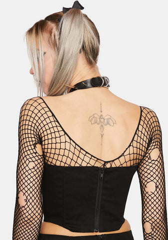 At The Gates Bustier Top