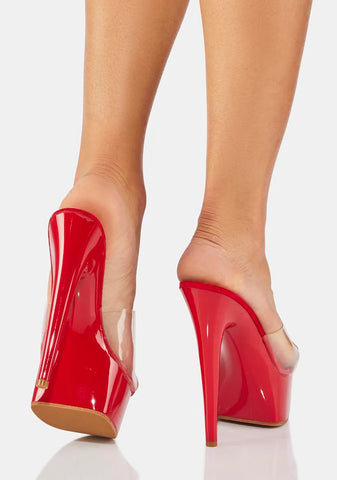 Lover Kiss It Better Platform Heels