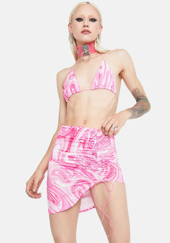 Universe Calls Swirl Skirt Set