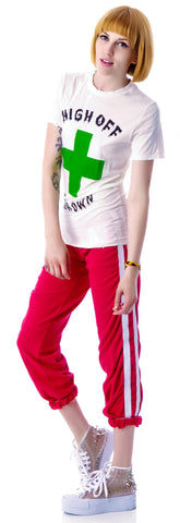 High Off Your Own Tee - White