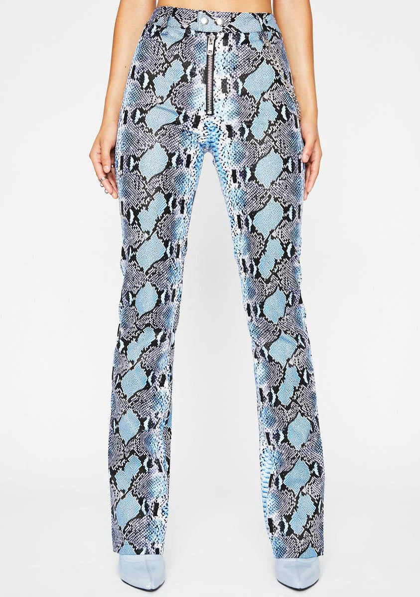 Bossy Bloodline Snakeskin Pants