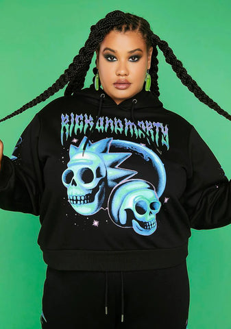 Plus Alternate Realms Oversized Hoodie
