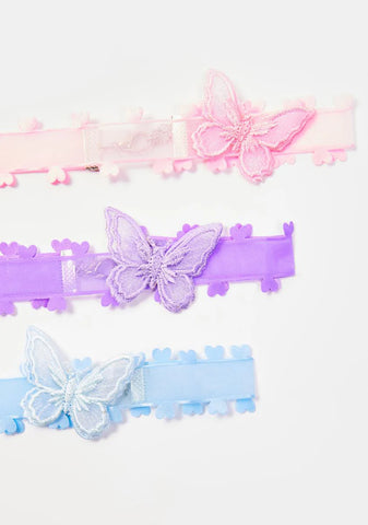 Away In Dreamland Butterfly Choker Set