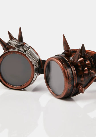 16X Loupe Copper Spiked Goggles