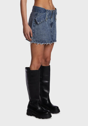 Indigo Street Savvy Denim Skirt