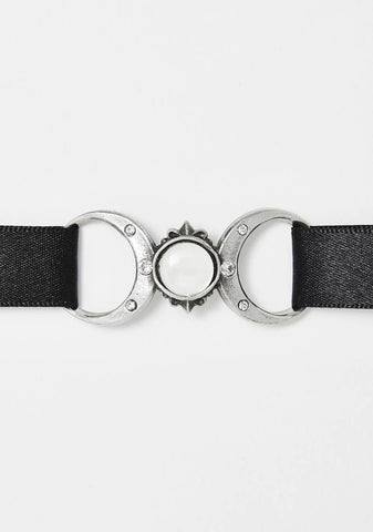 Triple Goddess Choker