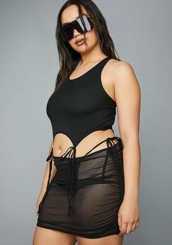 Plus Better Not Mini Dress