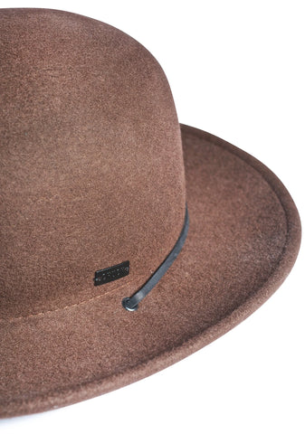 Celine Wool Hat - Dark Gray