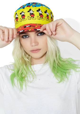 Vintage 80s Mickey Mouse Painters Cap