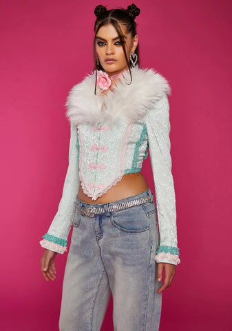 Your Chariot Awaits Corset Jacket