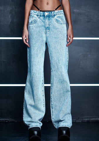 Aim Higher Wide Leg Jeans