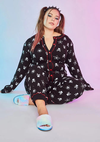 Miss Sayonara Sweetheart Thermal Onesie