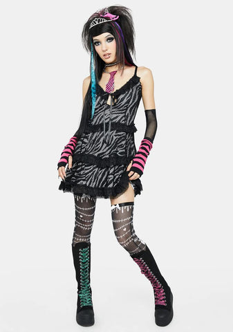 Dance To This Beat Mini Dress