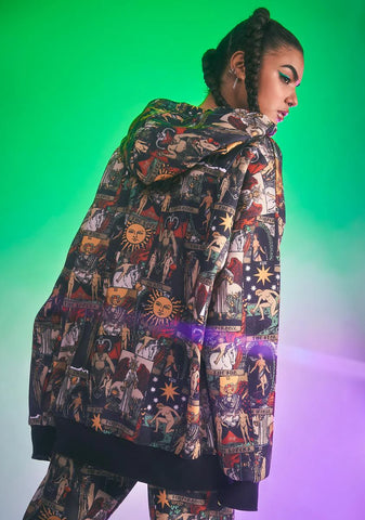 Paint Us Gold Oversized Hoodie