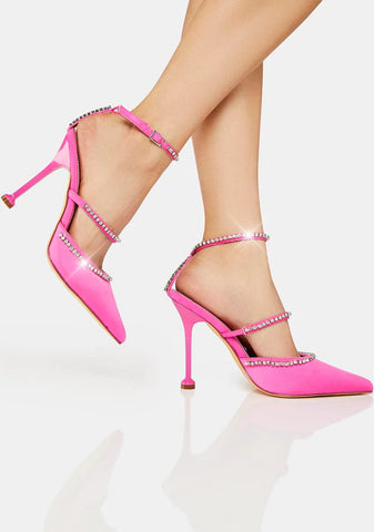 Over The Top Pointed Heels