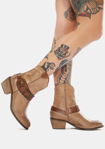 Ride Out Ankle Cowboy Boots